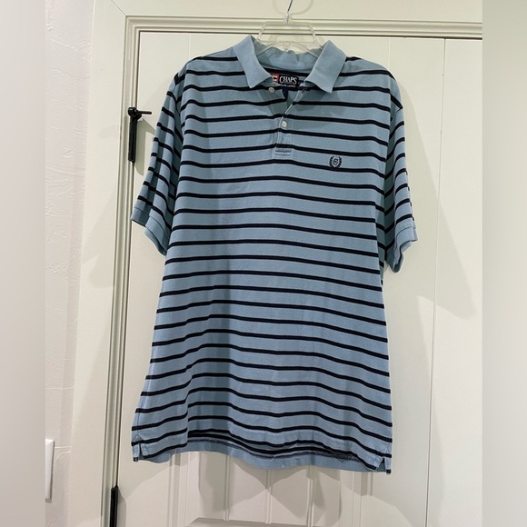 Polo by Ralph Lauren Classic Striped Blue Men’s Polo Shirt Large - Picture 1 of 4